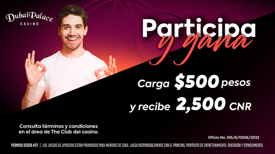 Participa y Gana 500x2500