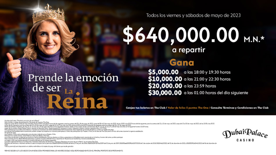 Prende la emoción de ser la Reina